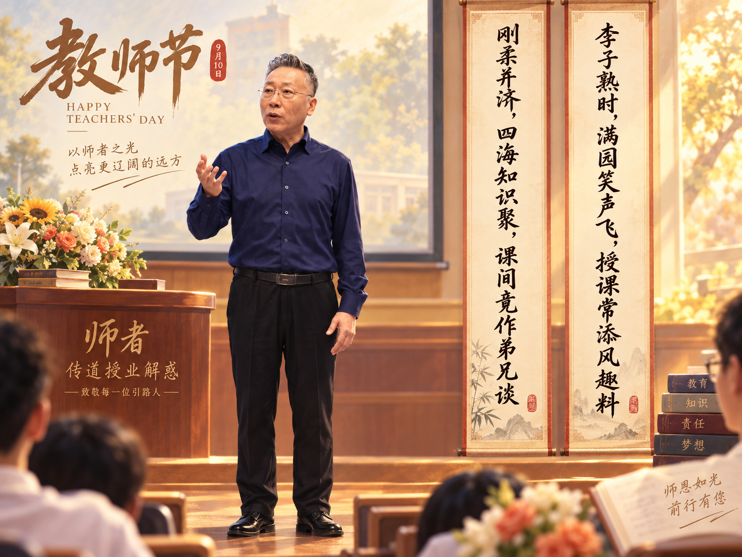 教师节快乐